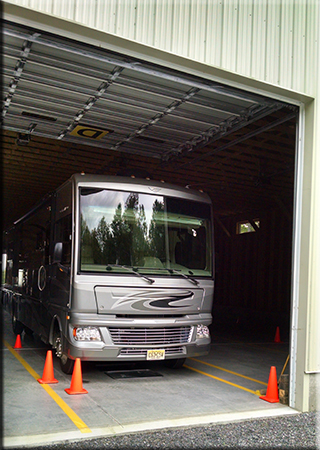 Motorhome Storage, Belgrade Lakes Marine, Belgrade Lakes, Maine